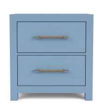 Rosalie 2-Drawer Nightstand-Blue