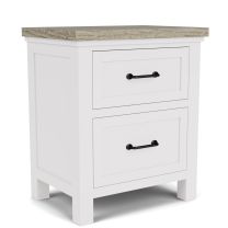 Cora 2-Drawer Nightstand