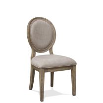 Sonora Uph Oval Side Chair 2in