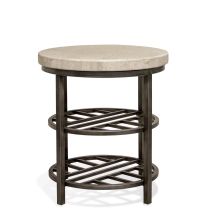 Capri Round End Table