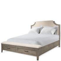 Vogue King Upholstered Storage Bed