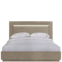 Cascade Dovetail King Illuminated Panel Bed