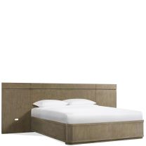 Pasadena King Panel Bed with Piers