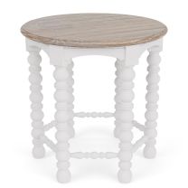Rosalie Round Spindle End Table