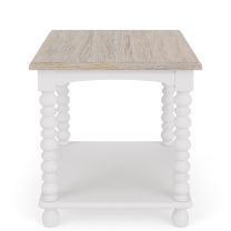 Rosalie Rect Spindle End Table