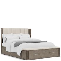 Sariel King Upholstered Storage Bed