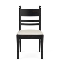 Calhoun Blck Laderbk Side Chr 2In