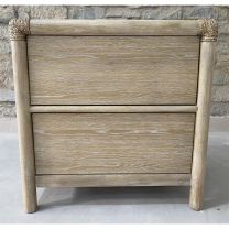 Rosalie Hemlock Two Drawer Nightstand