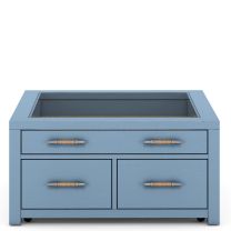 Rosalie Collectors Cocktail Table - Blue