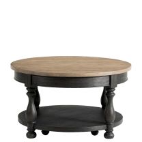 Barrington Two Tone Round Cocktail Table