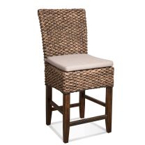 Mix-N-Match Chairs Woven Contr Uph Stool 2in