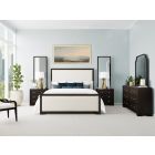 Lydia King Upholstered Bed