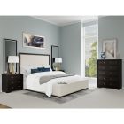 Lydia Queen Upholstered Storage Bed